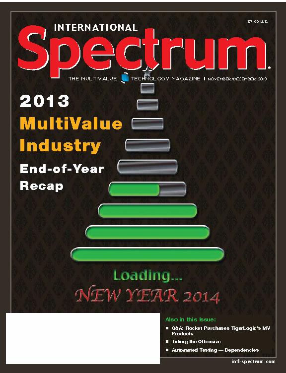 2013 MultiValue Industry End-of-Year Recap